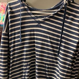 Striped hoodie
